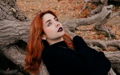 Woman with resentment and exhaustion